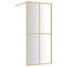 Paravan de duș walk-in auriu, 90x195 cm sticlă ESG transparentă - WALTI WALTI
