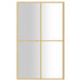 Paravan de duș walk-in auriu 115x195 cm sticlă ESG transparentă - WALTI WALTI