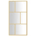 Paravan de duș walk-in auriu 115x195 cm sticlă ESG transparentă - WALTI WALTI