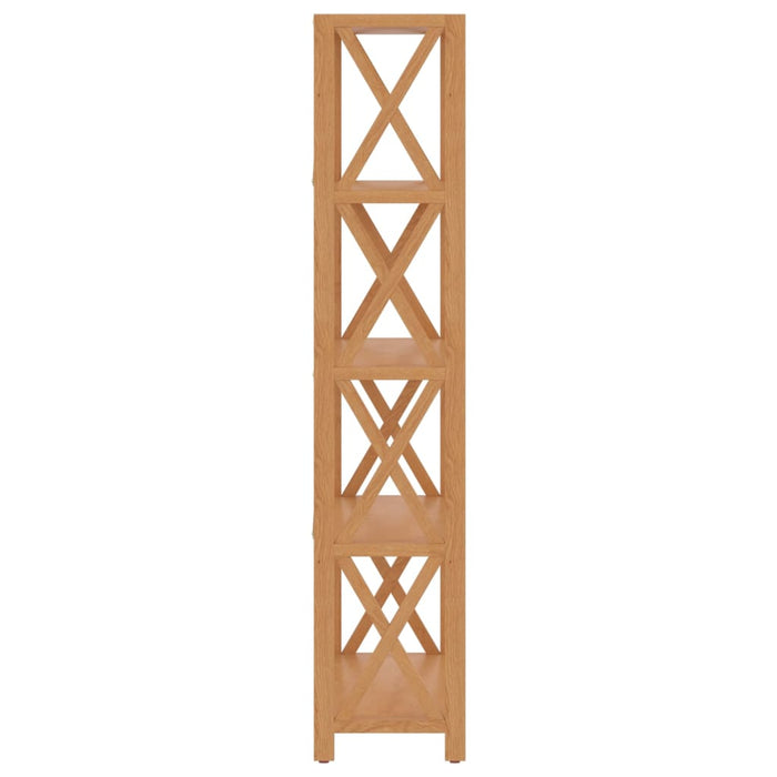 Raft cu 5 niveluri, 80x30x146 cm, lemn masiv de stejar WALTI