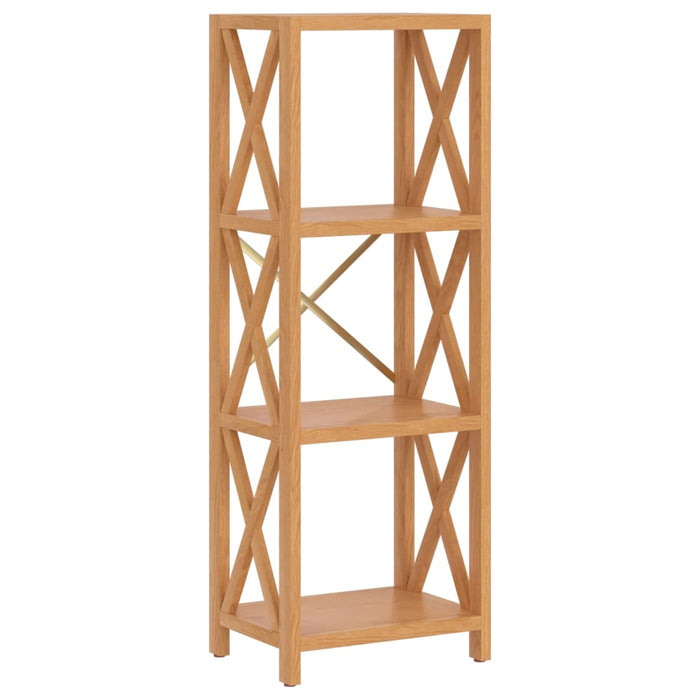 Raft cu 4 niveluri, 40x30x112 cm, lemn masiv de stejar - WALTI WALTI