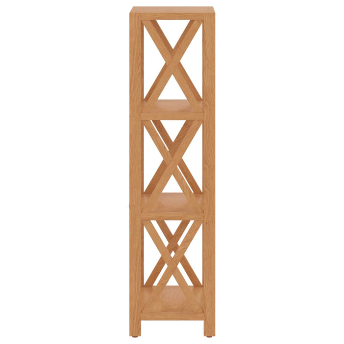 Raft cu 4 niveluri, 40x30x112 cm, lemn masiv de stejar - WALTI WALTI