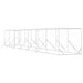 Padoc de exterior pentru câini argintiu 2x14x2m oțel galvanizat - WALTI WALTI