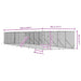 Padoc de exterior pentru câini argintiu 4x16x2m oțel galvanizat - WALTI WALTI