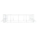 Padoc de exterior pentru câini argintiu 8x12x2m oțel galvanizat - WALTI WALTI