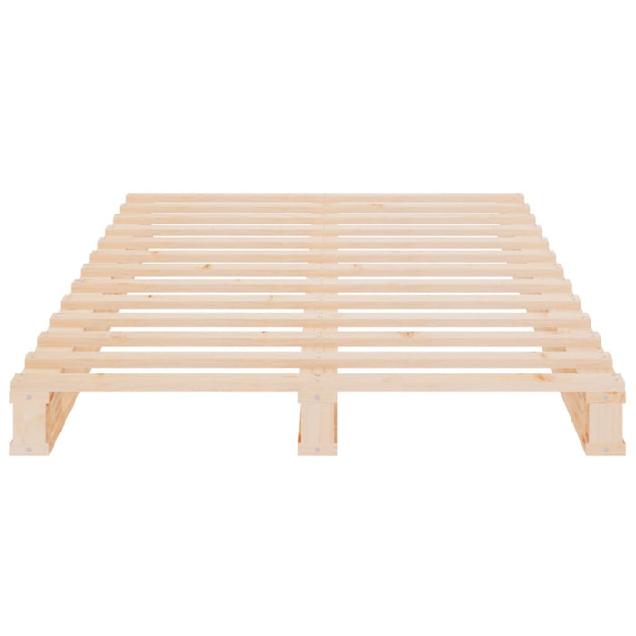 Cadru de pat Single, 90x190 cm, lemn masiv de pin WALTI