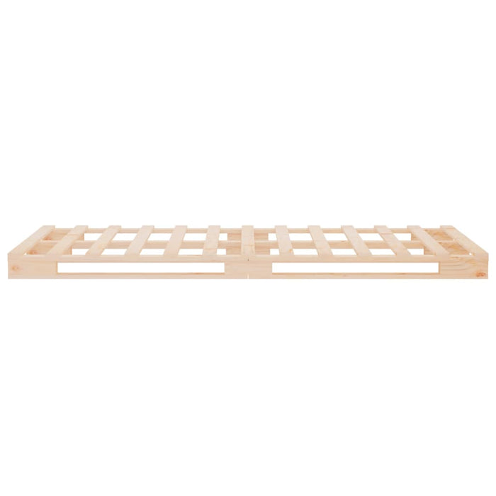 Cadru de pat Single, 90x190 cm, lemn masiv de pin WALTI