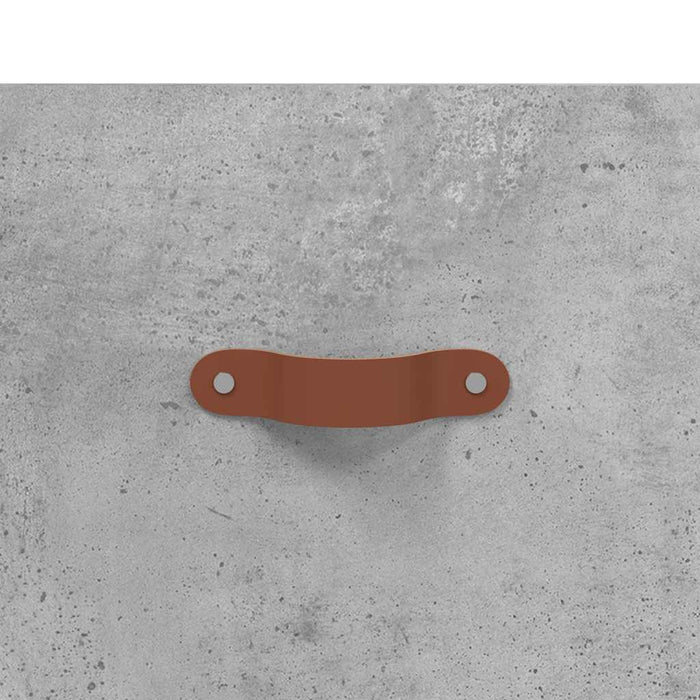 Dulap, gri beton, 69,5x34x90 cm, lemn compozit WALTI