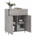 Dulap, gri sonoma, 69,5x34x90 cm, lemn compozit - WALTI WALTI
