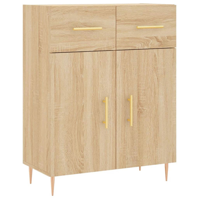 Dulap, stejar sonoma, 69,5x34x90 cm, lemn compozit - WALTI WALTI