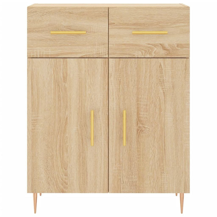 Dulap, stejar sonoma, 69,5x34x90 cm, lemn compozit - WALTI WALTI