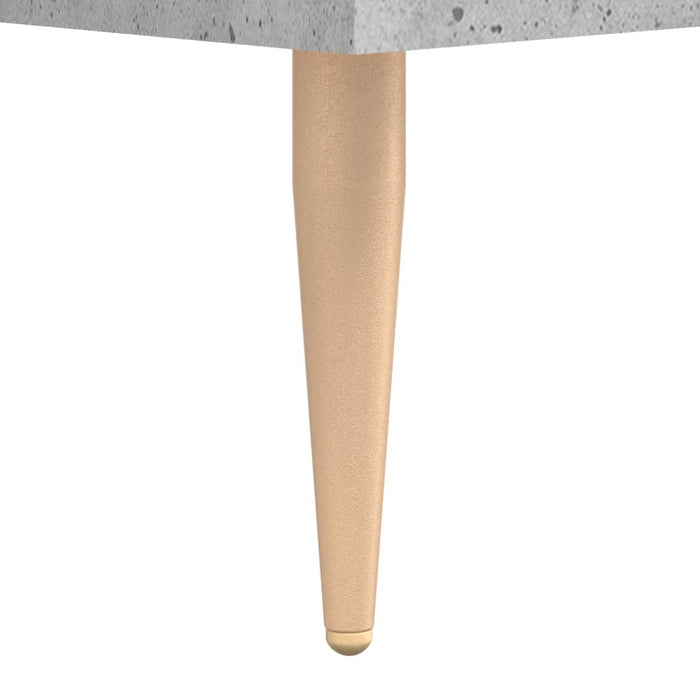 Dulap, gri beton, 69,5x34x90 cm, lemn compozit - WALTI WALTI