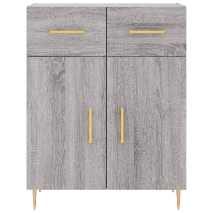 Dulap, gri sonoma, 69,5x34x90 cm, lemn compozit - WALTI WALTI
