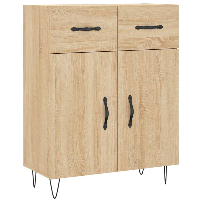 Dulap, stejar sonoma, 69,5x34x90 cm, lemn compozit - WALTI WALTI