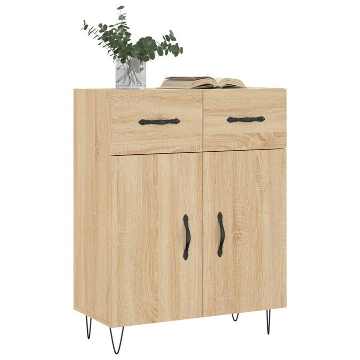 Dulap, stejar sonoma, 69,5x34x90 cm, lemn compozit - WALTI WALTI