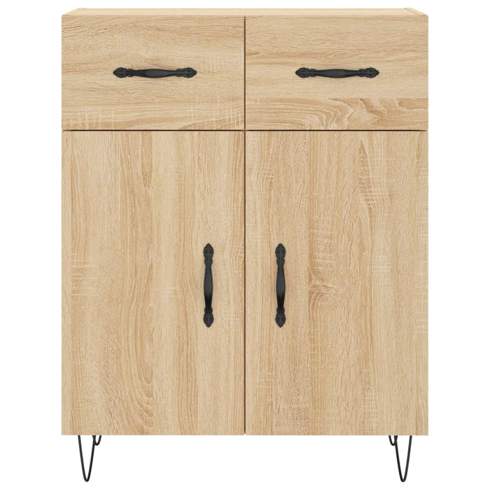 Dulap, stejar sonoma, 69,5x34x90 cm, lemn compozit - WALTI WALTI