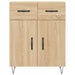 Dulap, stejar sonoma, 69,5x34x90 cm, lemn compozit - WALTI WALTI