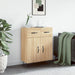 Dulap, stejar sonoma, 69,5x34x90 cm, lemn compozit - WALTI WALTI