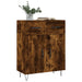 Dulap, stejar fumuriu, 69,5x34x90 cm, lemn compozit - WALTI WALTI