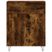 Dulap, stejar fumuriu, 69,5x34x90 cm, lemn compozit - WALTI WALTI