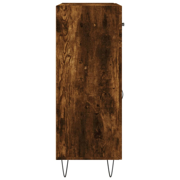 Dulap, stejar fumuriu, 69,5x34x90 cm, lemn compozit - WALTI WALTI