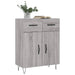 Dulap, gri sonoma, 69,5x34x90 cm, lemn compozit - WALTI WALTI