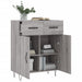 Dulap, gri sonoma, 69,5x34x90 cm, lemn compozit - WALTI WALTI