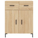 Dulap, stejar sonoma, 69,5x34x90 cm, lemn compozit - WALTI WALTI