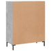 Dulap, gri beton, 69,5x34x90 cm, lemn compozit - WALTI WALTI