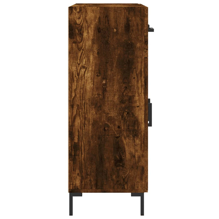 Dulap, stejar fumuriu, 69,5x34x90 cm, lemn compozit - WALTI WALTI