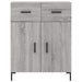 Dulap, gri sonoma, 69,5x34x90 cm, lemn compozit - WALTI WALTI