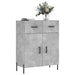 Dulap, gri beton, 69,5x34x90 cm, lemn compozit - WALTI WALTI