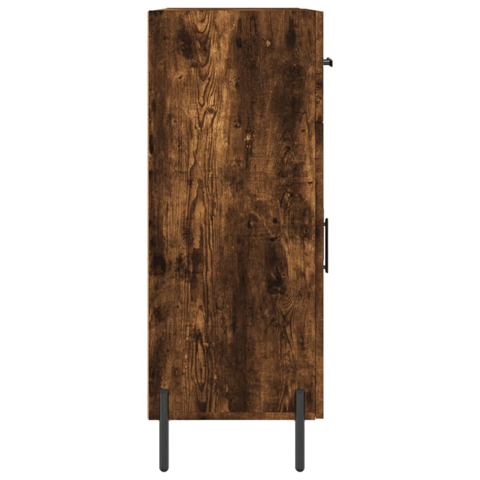 Dulap, stejar fumuriu, 69,5x34x90 cm, lemn compozit WALTI