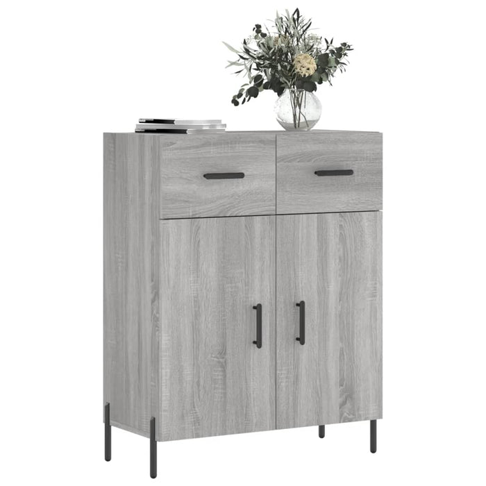 Dulap, gri sonoma, 69,5x34x90 cm, lemn compozit - WALTI WALTI