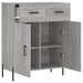 Dulap, gri sonoma, 69,5x34x90 cm, lemn compozit - WALTI WALTI
