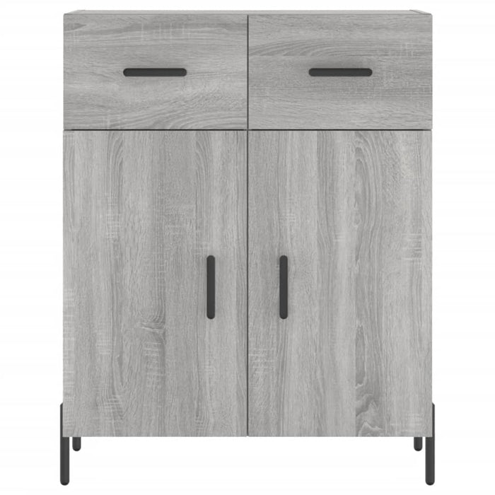 Dulap, gri sonoma, 69,5x34x90 cm, lemn compozit - WALTI WALTI