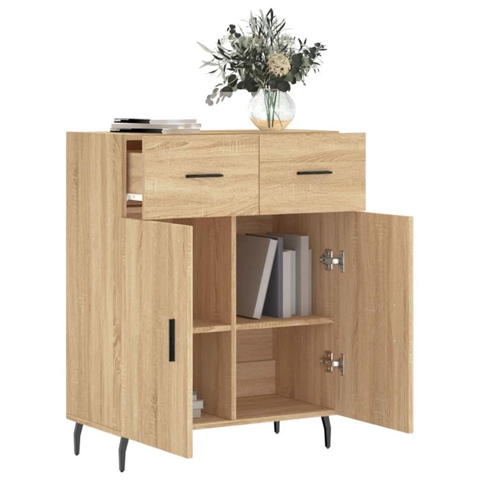Dulap, stejar sonoma, 69,5x34x90 cm, lemn compozit - WALTI WALTI