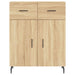 Dulap, stejar sonoma, 69,5x34x90 cm, lemn compozit - WALTI WALTI