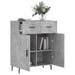Dulap, gri beton, 69,5x34x90 cm, lemn compozit - WALTI WALTI