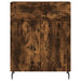 Dulap, stejar fumuriu, 69,5x34x90 cm, lemn compozit - WALTI WALTI