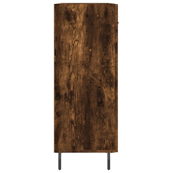 Dulap, stejar fumuriu, 69,5x34x90 cm, lemn compozit - WALTI WALTI