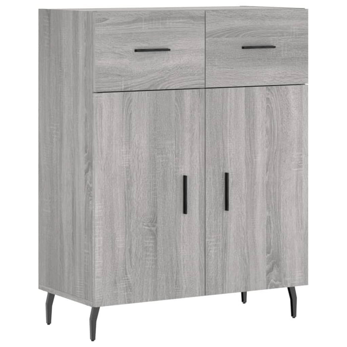 Dulap, gri sonoma, 69,5x34x90 cm, lemn compozit - WALTI WALTI