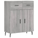 Dulap, gri sonoma, 69,5x34x90 cm, lemn compozit - WALTI WALTI