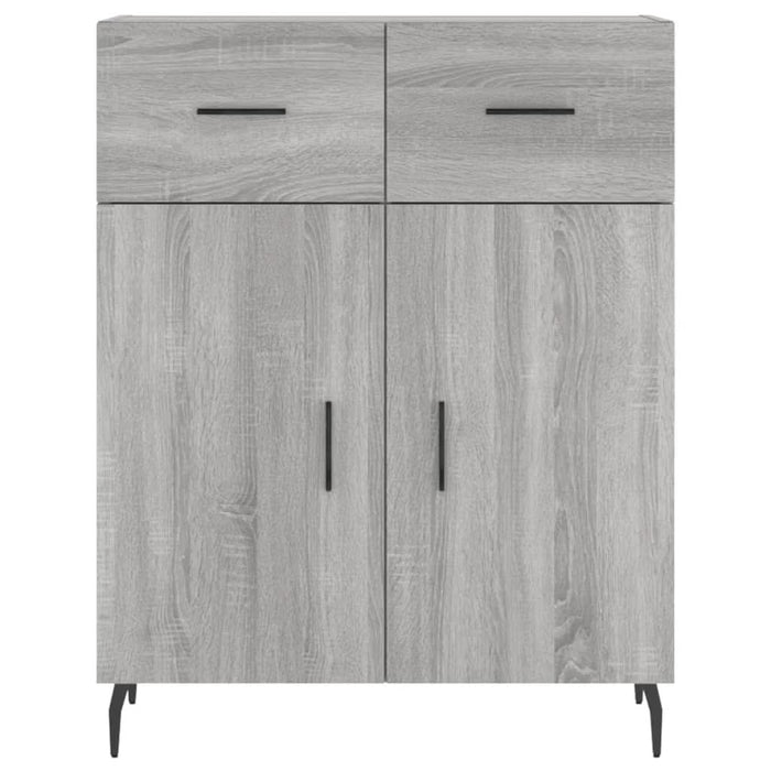 Dulap, gri sonoma, 69,5x34x90 cm, lemn compozit - WALTI WALTI