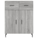 Dulap, gri sonoma, 69,5x34x90 cm, lemn compozit - WALTI WALTI