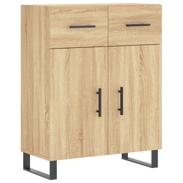 Dulap, stejar sonoma, 69,5x34x90 cm, lemn compozit - WALTI WALTI