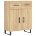 Dulap, stejar sonoma, 69,5x34x90 cm, lemn compozit - WALTI WALTI