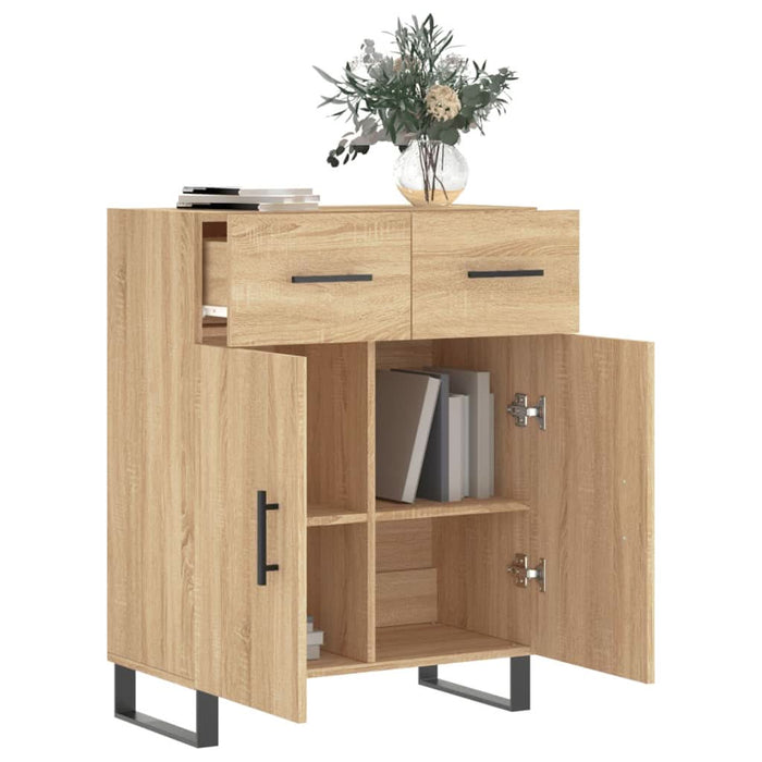 Dulap, stejar sonoma, 69,5x34x90 cm, lemn compozit - WALTI WALTI