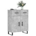 Dulap, gri beton, 69,5x34x90 cm, lemn compozit - WALTI WALTI