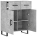 Dulap, gri beton, 69,5x34x90 cm, lemn compozit - WALTI WALTI